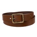 Levi's Women's Leather Square Buckle Belt (1 3/8")