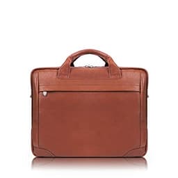 McKlein Montclare Pebble-Grain Calfskin Briefcase (13")