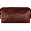 Time Resistance Italian Vegetable-Tanned Leather Dopp Kit