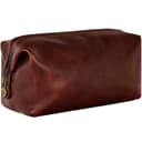 Time Resistance Italian Vegetable-Tanned Leather Dopp Kit
