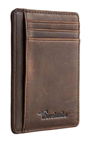 Travelambo Slim Front-Pocket RFID Wallet