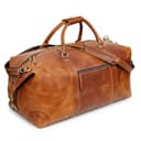 Cuero Full Grain Buffalo Leather Duffle (28")