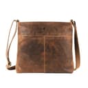 moonster Handmade Full Grain Buffalo Leather Crossbody