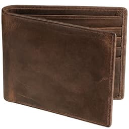 RUNBOX Full Grain Crazy Horse RFID Bifold