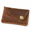 D&M leather studio Handmade Full-Grain Distressed Card Holder