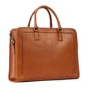 Banuce Italian Full Grain Leather Briefcase for Women (15.6")