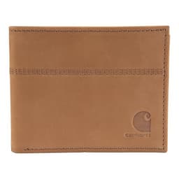 Carhartt Full Grain Saddle Leather RFID Wallet