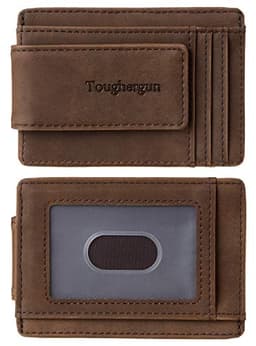Toughergun Ultralight Slim RFID Money-Clip Wallet