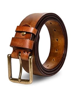 wolksprong Thick Full-Grain Heavy-Duty Work Belt