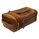 ELIZO Extra-Large Hanging Leather Dopp Kit