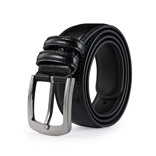 VRLEGEND Big and Tall Leather Belt (36"-70")
