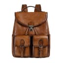 COOLCY Vintage Vegetable-Tanned Backpack Purse