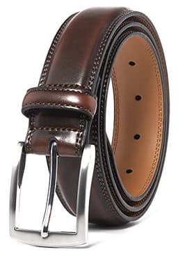 Fabio Valenti Genuine Leather Dress Belt