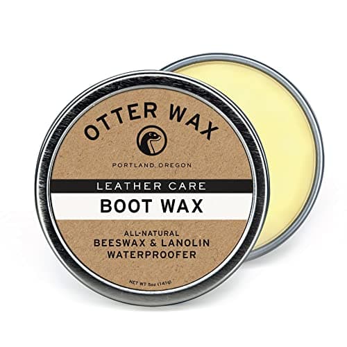 Otter Wax Boot Wax Leather Waterproofing Sealant (5 oz)
