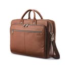 Samsonite Classic Leather Toploader Briefcase (Cognac)
