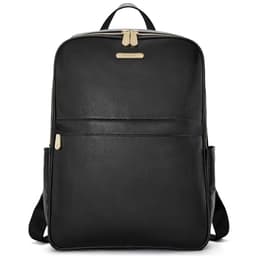 BOSTANTEN Genuine Leather Laptop Backpack Purse (15.6")