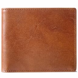ALBEPPE Tuscan Vegetable-Tanned Leather Bifold Wallet